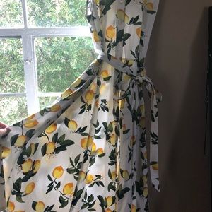New pin up style lemon print dress from Nordstrom